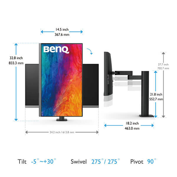 BenQ PD2706UA 27 Inch Designer Monitor