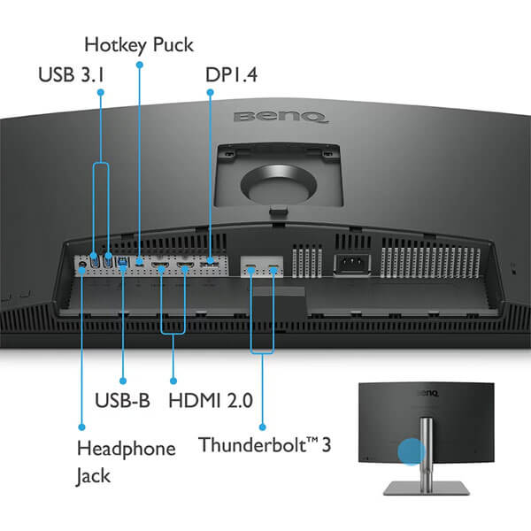 BenQ PD2725U 27 Inch 4K Designer Monitor
