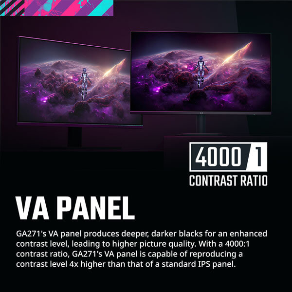 Cooler Master GA271 27 Inch Gaming Monitor