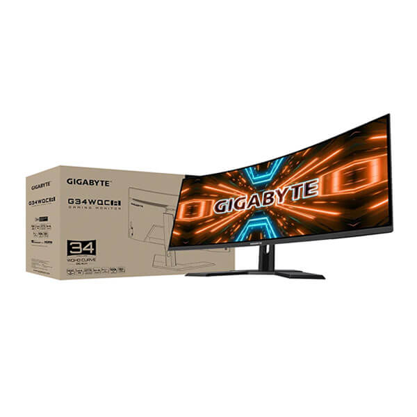 Buy Gigabyte G34WQC A | Gaming Monitor | Mdcomputers.in