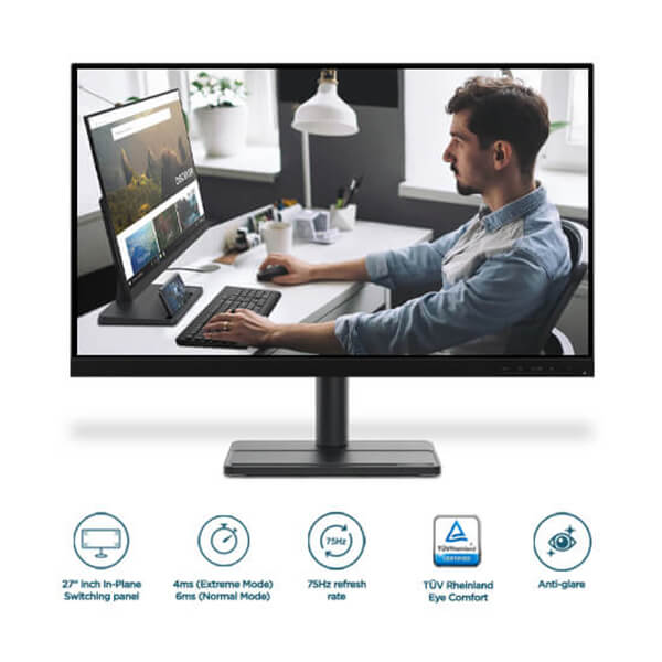 Lenovo L27e-30 27 Inch Monitor