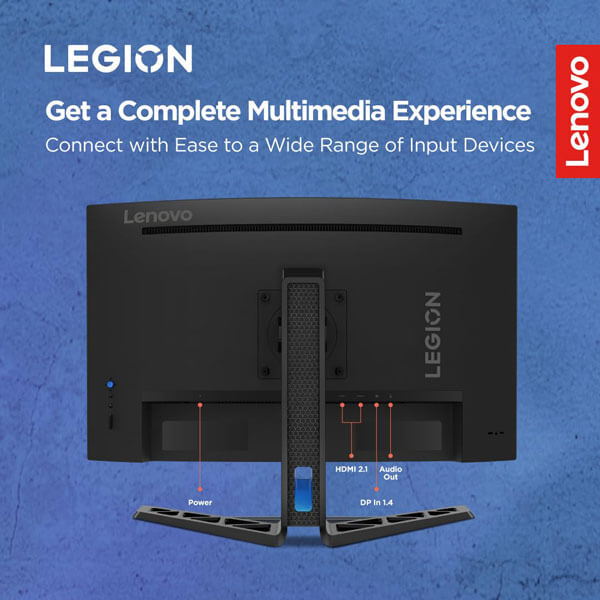 Lenovo Legion R27fc-30 27 Inch Gaming Monitor (Black)