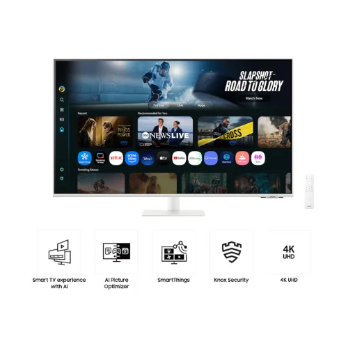 Samsung M7 White 43 Inch Smart Monitor