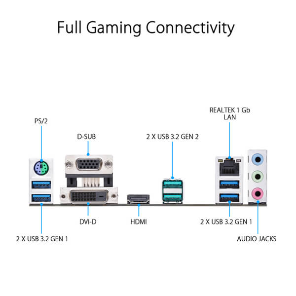 Asus Prime B550M-K Motherboard