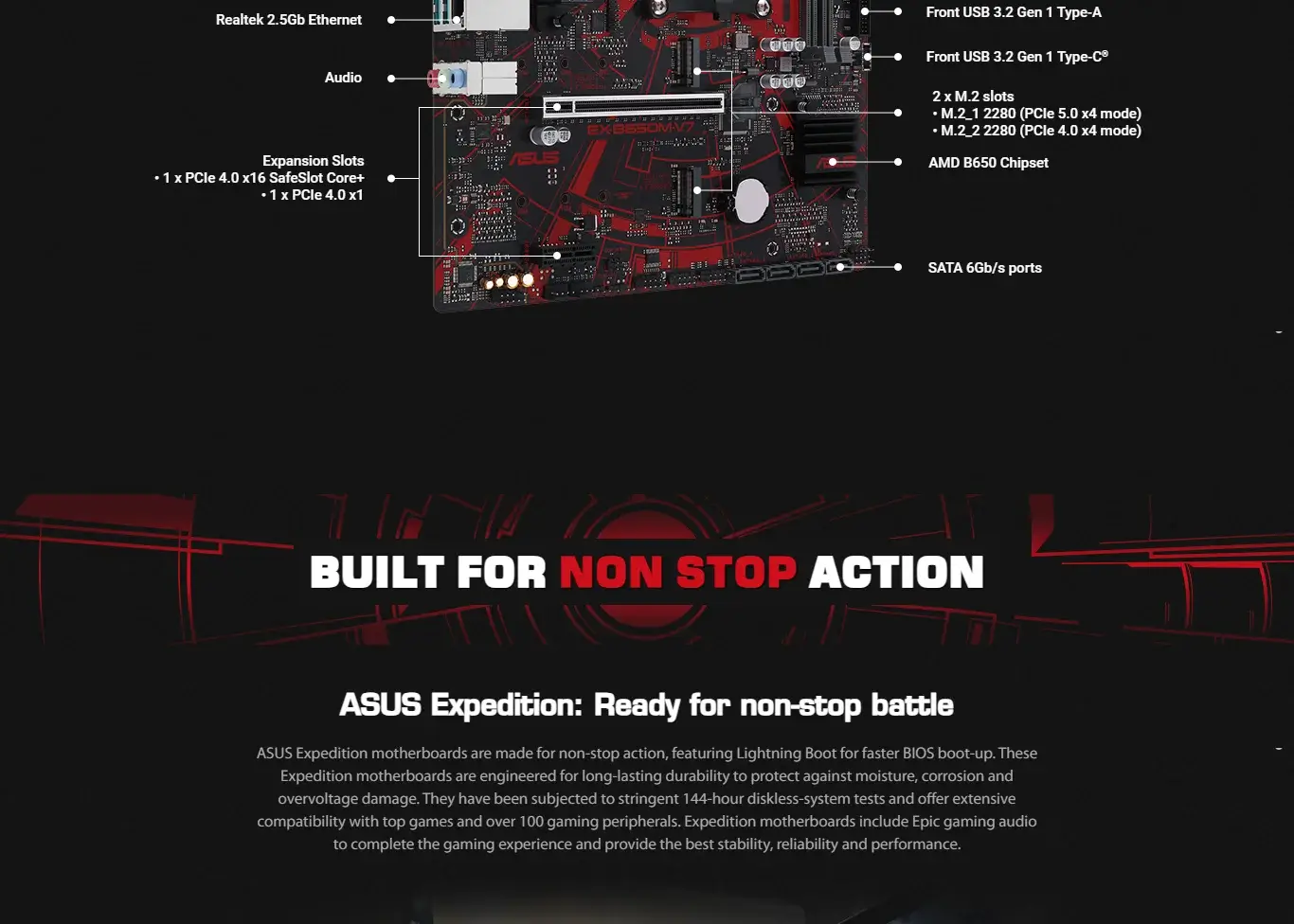 Asus EX-B650M-V7