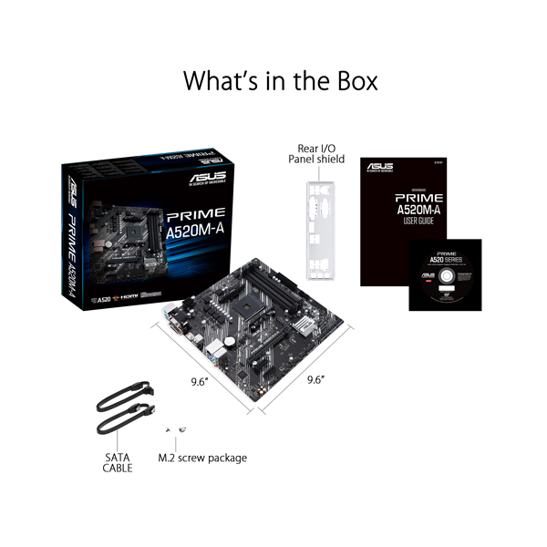 Asus Prime A520M-A Motherboard