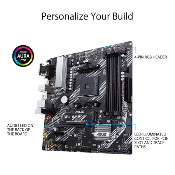 Asus Prime B450M-A II M-ATX Motherboard