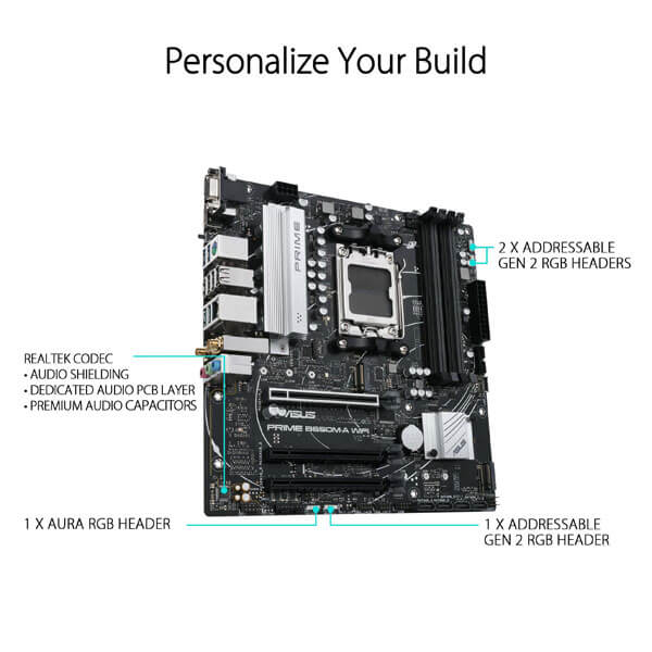 Asus Prime B650M-A WIFI M-ATX Motherboard