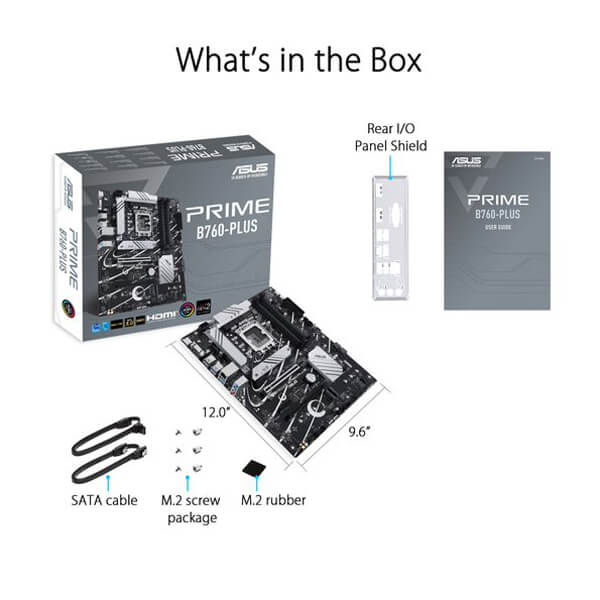 Asus Prime B760-PLUS ATX Motherboard