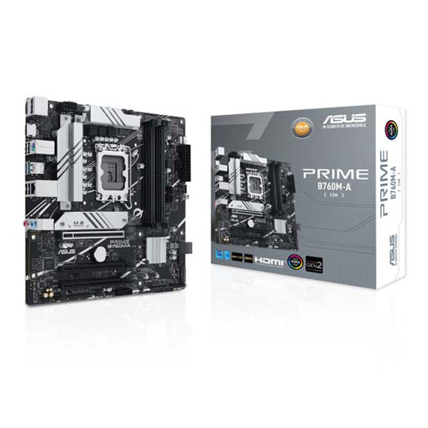 Asus Prime B760M-A-CSM DDR5 M-ATX Motherboard