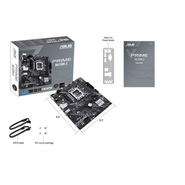 Asus Prime H610M-E DDR5 M-ATX Motherboard
