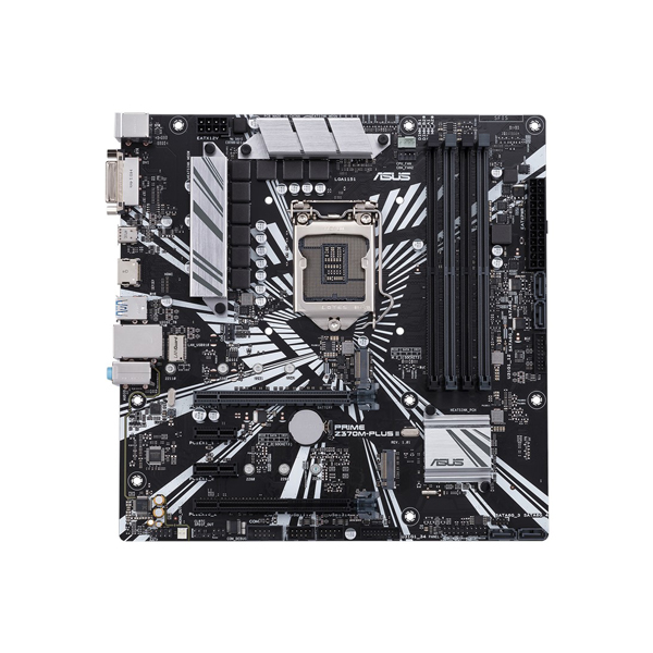 ASUS PRIME Z370M-PLUS II M-ATX Gaming Motherboard
