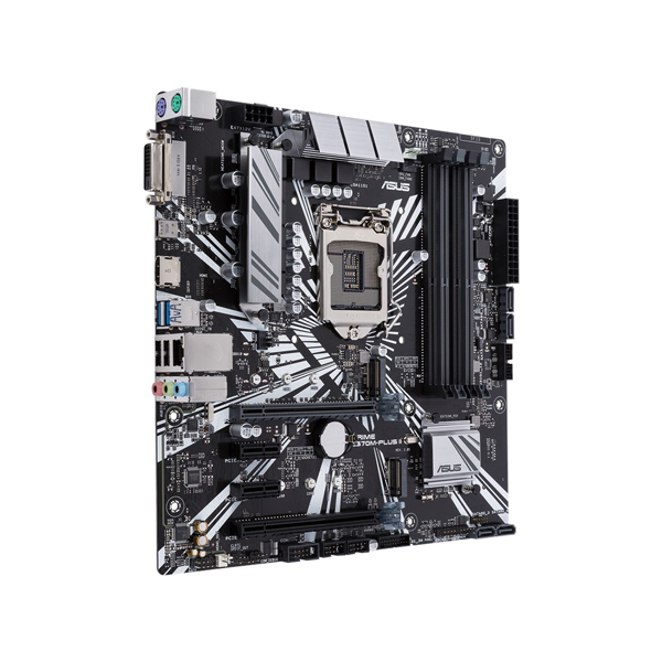 ASUS PRIME Z370M-PLUS II M-ATX Gaming Motherboard