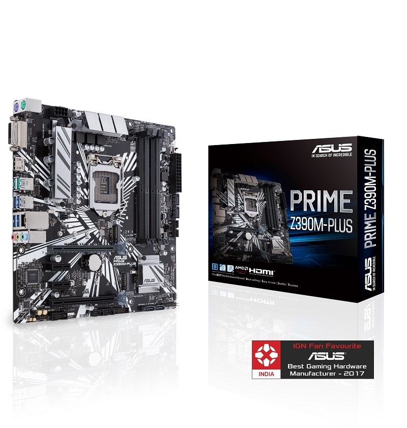 Asus PRIME Z390M-PLUS M-ATX Motherboard
