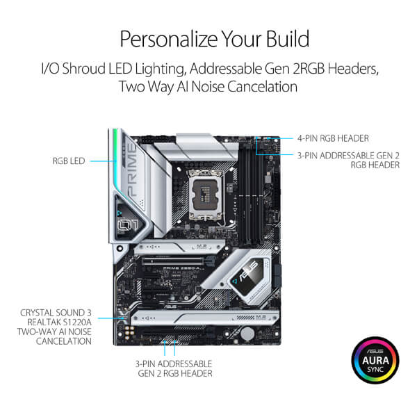 Asus Prime Z690-A Motherboard