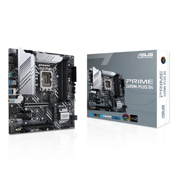 Asus Prime Z690M-Plus D4 Motherboard