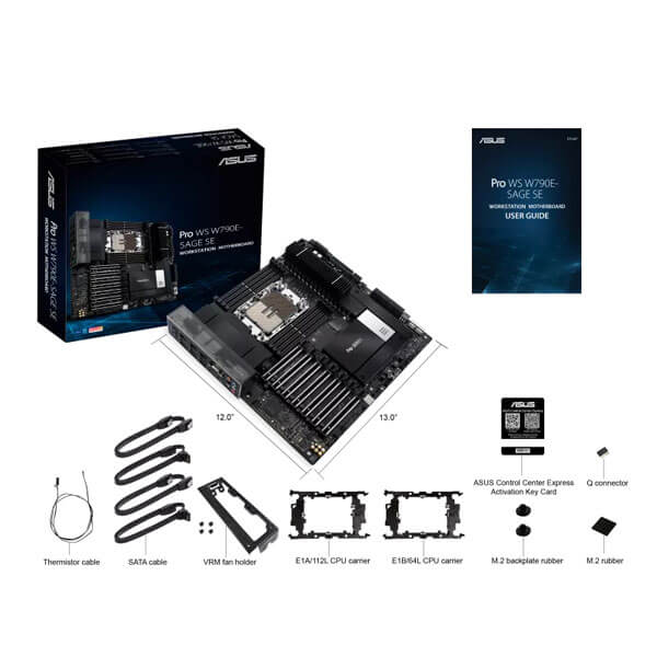Asus Pro WS W790E-SAGA SE Workstation Motherboard