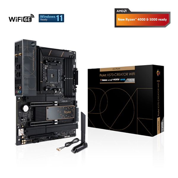 Asus ProArt X570-Creator WIFI6E ATX Motherboard