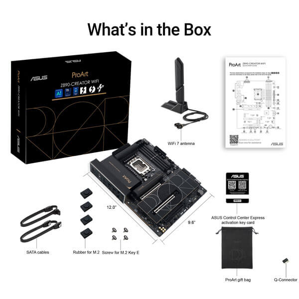 Asus ProArt Z890-Creator WIFI ATX Motherboard