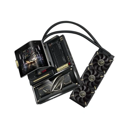 Asus ROG Crosshair X870E Edition 20 WiFi7 E-ATX Motherboard with RYUJIN 360 CPU Cooler