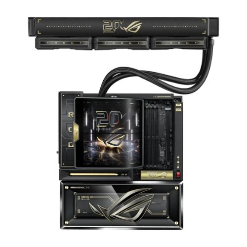 Asus ROG Crosshair X870E Edition 20 WiFi7 E-ATX Motherboard with RYUJIN 360 CPU Cooler