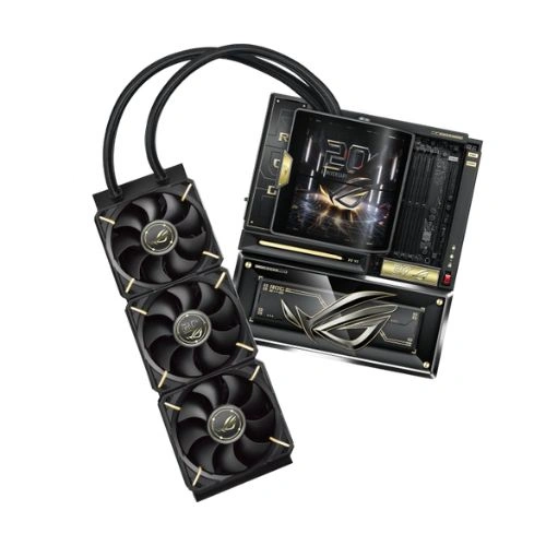 Asus ROG Crosshair X870E Edition 20 WiFi7 E-ATX Motherboard with RYUJIN 360 CPU Cooler