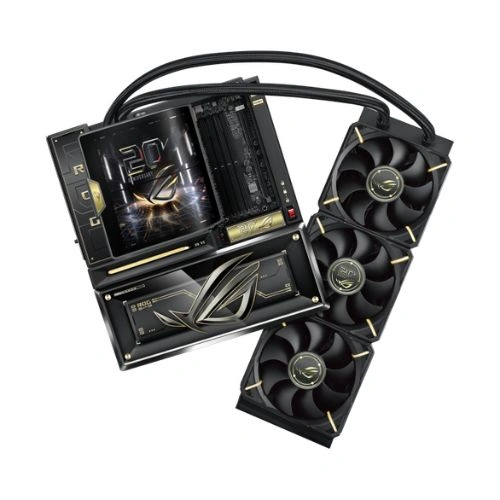Asus ROG Crosshair X870E Edition 20 WiFi7 E-ATX Motherboard with RYUJIN 360 CPU Cooler