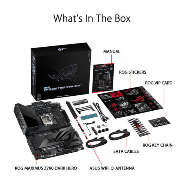Asus ROG Maximus Z790 Dark Hero (Wi-Fi) Motherboard