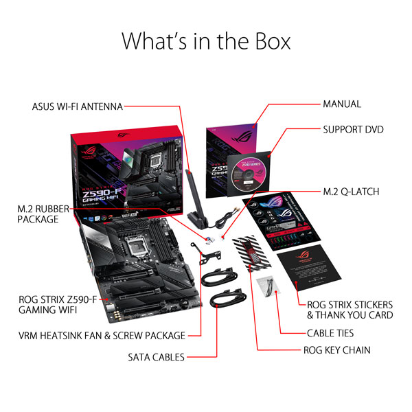 Asus ROG Strix Z590-F Gaming WIFI Motherboard