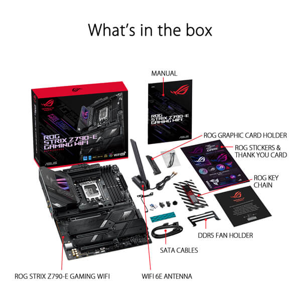 Asus ROG Strix Z790-E Gaming WIFI Motherboard