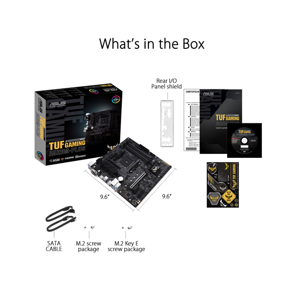 Asus TUF Gaming A520M-Plus Motherboard