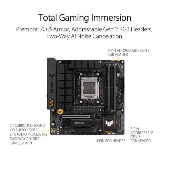 Asus TUF Gaming B650M-Plus WIFI M-ATX Motherboard