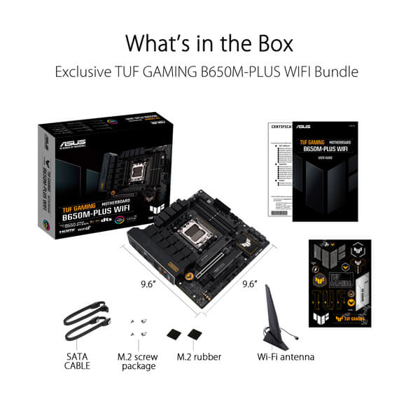Asus TUF Gaming B650M-Plus WIFI M-ATX Motherboard