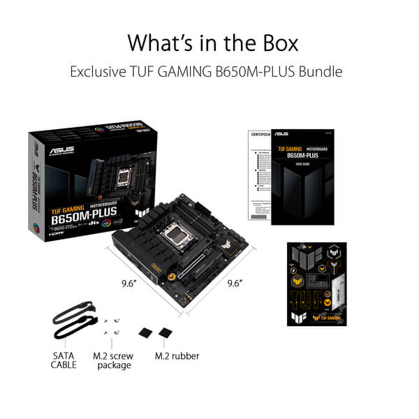 Asus TUF Gaming B650M-Plus M-ATX Motherboard