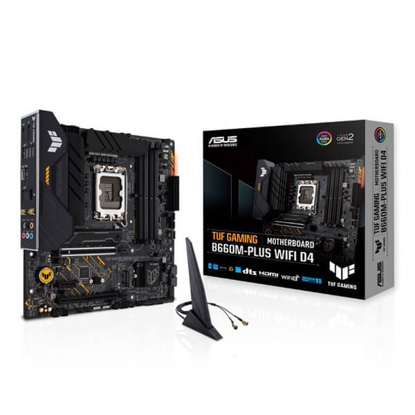 Asus TUF Gaming B660M-PLUS WIFI D4 Motherboard