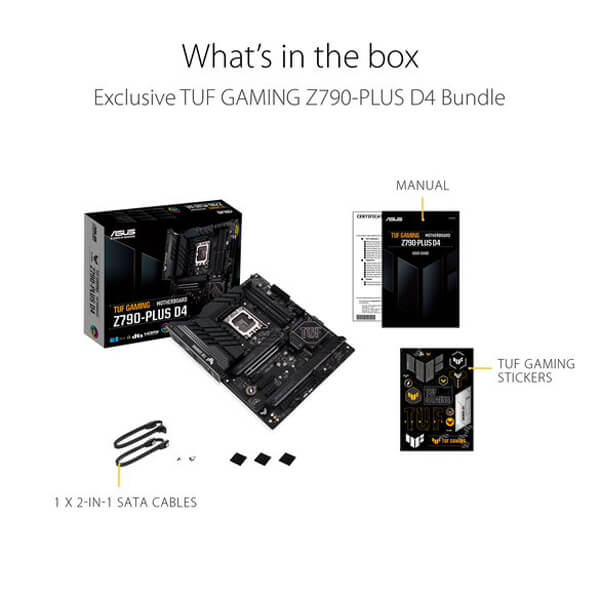 Asus TUF Gaming Z790 Plus D4 Motherboard