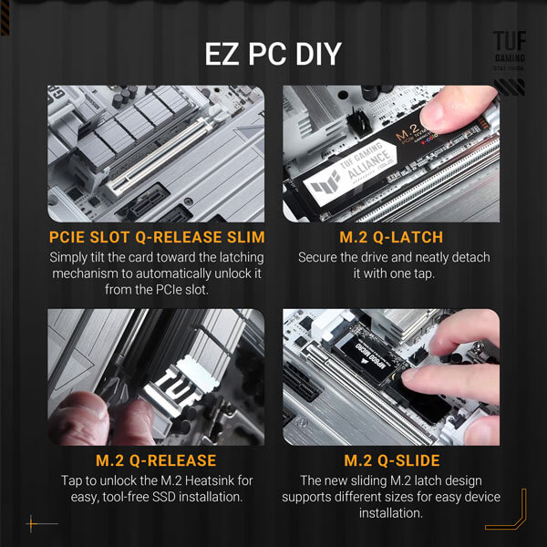 Asus TUF GAMING Z890-PRO WIFI Motherboard