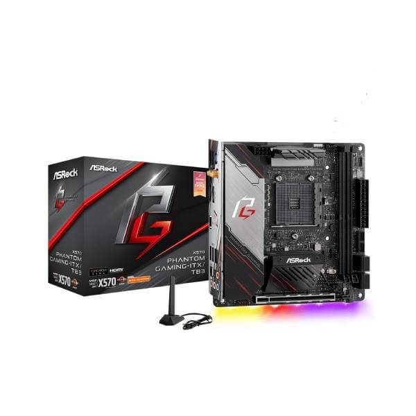 Asrock X570 Phantom Gaming-ITX/TB3 Wi-Fi M-ITX Motherboard