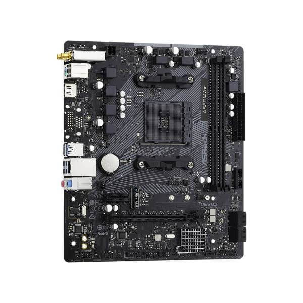 ASRock A520M/AC (Wi-Fi) DDR4 Motherboard
