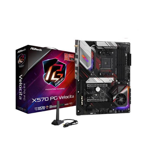 ASRock X570 PG Velocita WIFI6 DDR4 ATX Motherboard