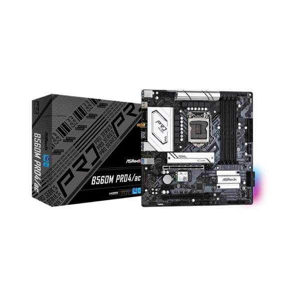 Asrock B560M Pro4 AC (Wi-Fi) Motherboard
