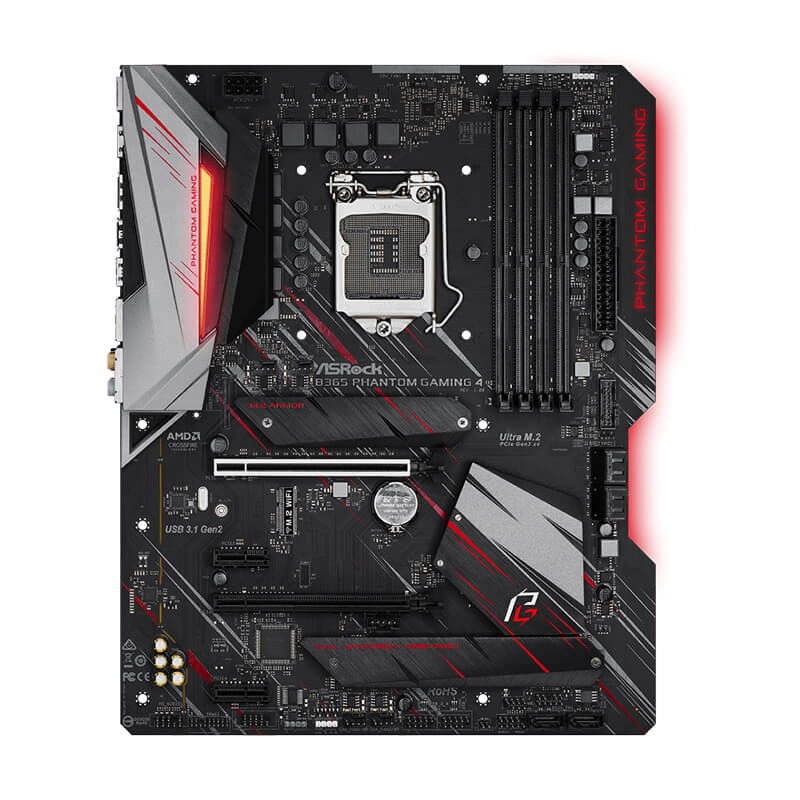 ASRock B365 Phantom Gaming 4 DDR4 ATX Motherboard