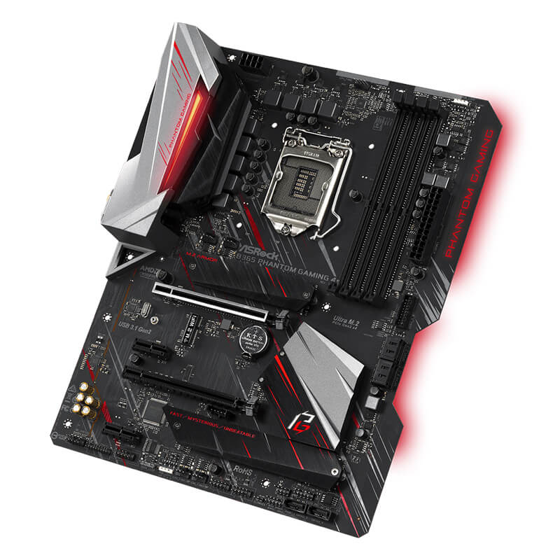 ASRock B365 Phantom Gaming 4 DDR4 ATX Motherboard