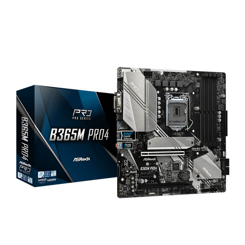 ASRock B365M Pro4 M-ATX Motherboard