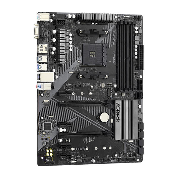 ASRock B450 Pro4 R2.0 Motherboard