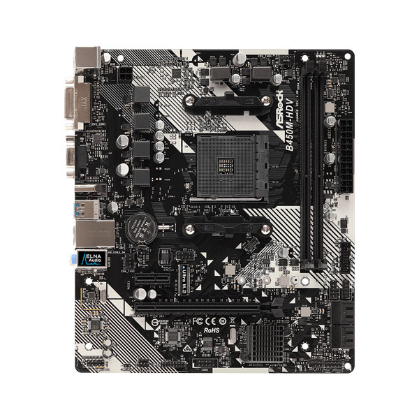 ASRock B450M-HDV R4.0 M-ATX Motherboard