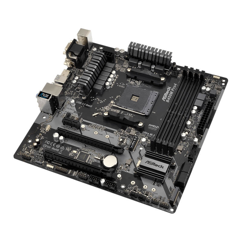 ASRock B450M Pro4 Motherboard