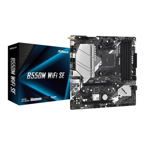 Buy ASRock B550M WiFi SE Motherboard from Mdcomputers.in
