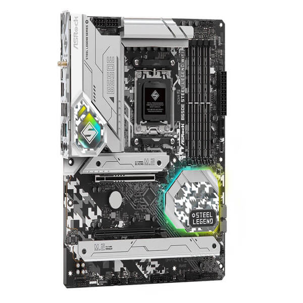 ASRock B650E Steel Legend WIFI ATX Motherboard