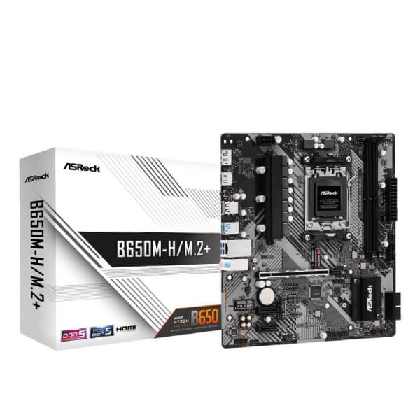 ASRock B650M-H/M.2+ M-ATX Motherboard